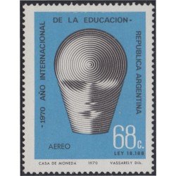 Argentina A- 132 1970 Año Internacional de la educación MH Argentina A- 132 1970 Año Internacional de la educación MH