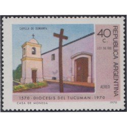Argentina A- 134 1970 IV Centenario de la Diócesis de Tucuman MH Argentina A- 134 1970 IV Centenario de la Diócesis de Tucuman MH