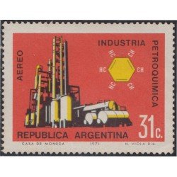 Argentina A- 140 1971 Industria Nacional. Petróleo MH Argentina A- 140 1971 Industria Nacional. Petróleo MH