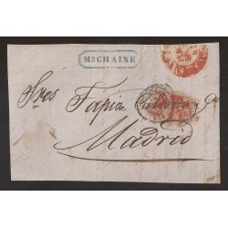 Francia Frontal dirigido a Madrid 1851 Francia Frontal dirigido a Madrid 1851