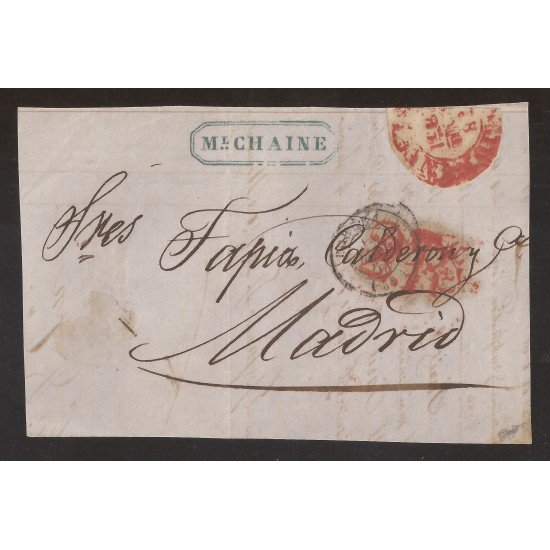 Francia Frontal dirigido a Madrid 1851 Francia Frontal dirigido a Madrid 1851