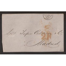 Francia Frontal dirigido a Madrid 1852 Francia Frontal dirigido a Madrid 1852