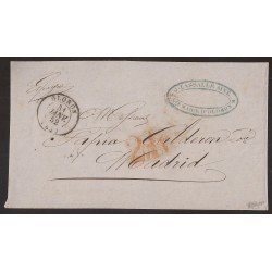 Francia Frontal de Oloron a Madrid 1852 Francia Frontal de Oloron a Madrid 1852
