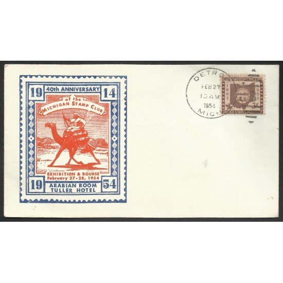 Estados Unidos Carta de Detroit 1954 Estados Unidos Carta de Detroit 1954