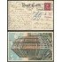 Estados Unidos Postal de New York a Nuremberg 1926