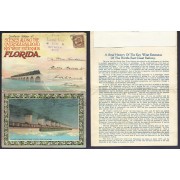 Estados Unidos Carta Souvenir de Long Key a La Habana 