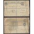 Inglaterra Carta certificada a Rostock (Alemania) 1891