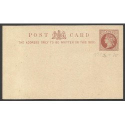 Inglaterra Postal Prefranqueada Half Penny Sin circular Inglaterra Postal Prefranqueada Half Penny Sin circular