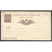 Italia Postal Prefanqueada Sin circular