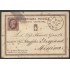 Italia  Postal de Catania a Mesina 1877