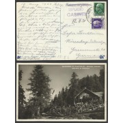 Italia  Postal de Madonna di Campiglio a Grimmenstein 1930
