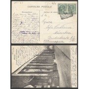 Italia  Postal de Milano a Munich 1906