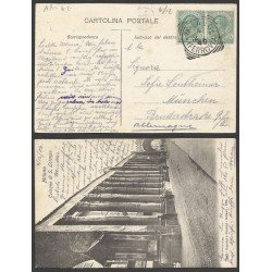 Italia Postal de Milano a Munich 1906 Italia Postal de Milano a Munich 1906