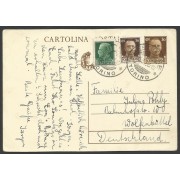 Italia  Postal de Torino a  Wolfenbüttel 1936