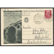 Italia  Postal de Sestriere a  Wolfenbüttel 1936