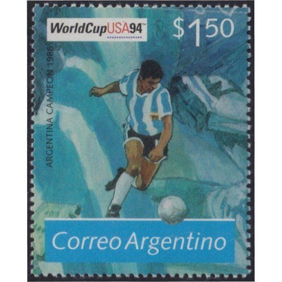 Argentina SH 59 1994 Copa del Mundo de Fútbol en Estados Unidos MNH