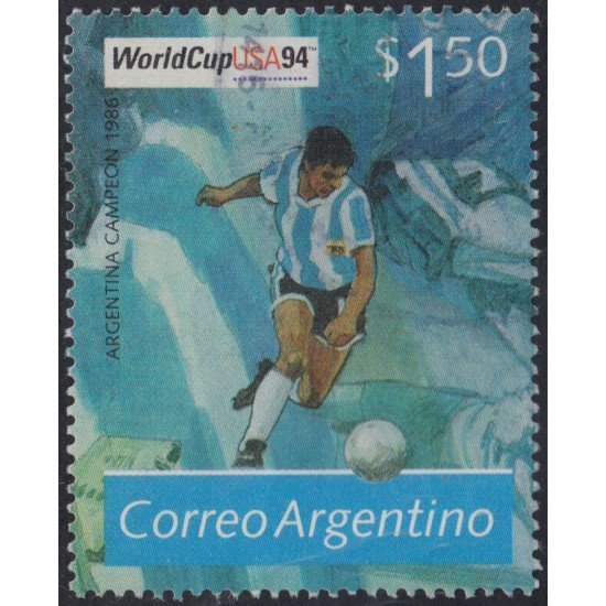 Argentina SH 59 1994 Copa del Mundo de Fútbol en Estados Unidos usado Argentina SH 59 1994 Copa del Mundo de Fútbol en Estados Unidos usado
