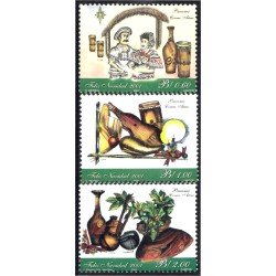 Panama A- 551/53 2001 Navidad MNH Panama A- 551/53 2001 Navidad MNH