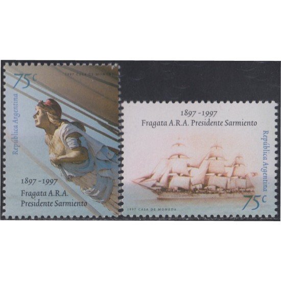 Argentina SH 63 1997 70º Aniversario aeropostal argentina MNH