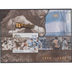 Argentina HB 64 1999 100º Aniversario del Rugby MNH Argentina HB 64 1999 100º Aniversario del Rugby MNH
