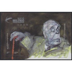 Argentina HB 71 1999 Nuevo milenio Obra de Hermenegildo Sabat MNH Argentina HB 71 1999 Nuevo milenio Obra de Hermenegildo Sabat MNH