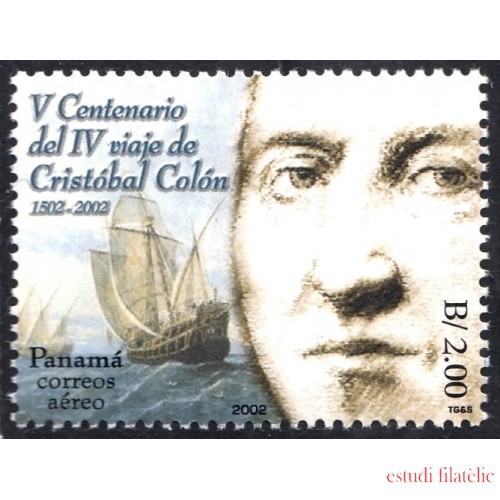 Panama A- 558 2002 V Centenario del Viaje de Cristobal Colón MNH