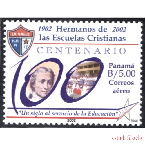 Panama A- 561 2002 100° de los Hermanos de las Escuelas Cristianas MNH
