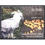 Panama A- 568 2003 Serie América UPAEP. Especies en extinción fauna MNH