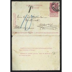 Bélgica Carta de Bruselas a Alfeld / Leine (Hannover) Alemania 1903 Bélgica Carta de Bruselas a Alfeld / Leine (Hannover) Alemania 1903