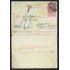 Bélgica Carta de Bruselas a Alfeld / Leine (Hannover) Alemania 1903