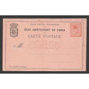 Congo Postal Prefranqueada Sin circular