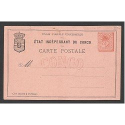 Congo Postal Prefranqueada Sin circular Congo Postal Prefranqueada Sin circular