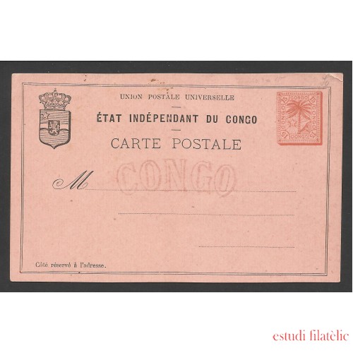 Congo Postal Prefranqueada Sin circular