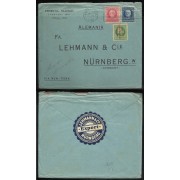 Cuba Carta de La Habana a Nuremberg 1934  Via New York