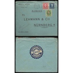 Cuba Carta de La Habana a Nuremberg 1934 Via New York Cuba Carta de La Habana a Nuremberg 1934 Via New York