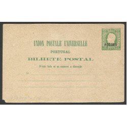 Portugal Postal prefranqueada Açores Sin circular UPU Portugal Postal prefranqueada Açores Sin circular UPU