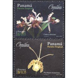 Panama 1197/98 2000 Orquideas de Panama MNH Panama 1197/98 2000 Orquideas de Panama MNH