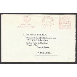 Esapaña Carta de la Empresa Condeminas al Director de la Feria de Barcelona 1976 Esapaña Carta de la Empresa Condeminas al Director de la Feria de Barcelona 1976