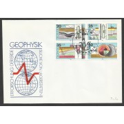 Alemania Carta Matasello Conmemorativo Geofísica 1980