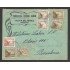 España Carta de Badajoz a Barcelona 1936 Marca Censura Oliva de la Frontera