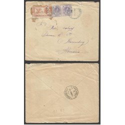 España Carta de Mallén (Zaragoza) a Nuremberg 1937 España Carta de Mallén (Zaragoza) a Nuremberg 1937