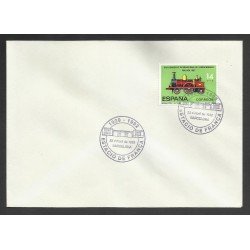 España Carta con Matasello Privado Estación de Francia 1992 España Carta con Matasello Privado Estación de Francia 1992