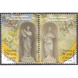 Panama 1222/23 2002 Tesoros Artísticos del Teatro nacional MNH Panama 1222/23 2002 Tesoros Artísticos del Teatro nacional MNH
