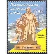 Panama 1224 2002 Sesquicentenario de la Ciudad de Colón MNH