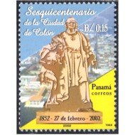 Panama 1224 2002 Sesquicentenario de la Ciudad de Colón MNH
