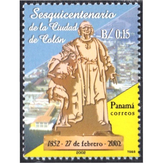 Panama 1224 2002 Sesquicentenario de la Ciudad de Colón MNH Panama 1224 2002 Sesquicentenario de la Ciudad de Colón MNH