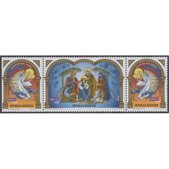 Argentina OCA 25 2001 Navidad Christmas MNH Argentina OCA 25 2001 Navidad Christmas MNH