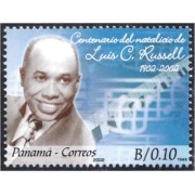 Panama 1225 2002 100° del natalicio de Luis C. Russell MNH