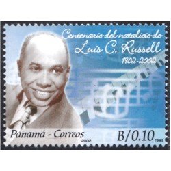 Panama 1225 2002 100° del natalicio de Luis C. Russell MNH Panama 1225 2002 100° del natalicio de Luis C. Russell MNH