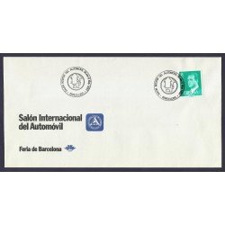 España Sobre y Matasello Salón Internacional del Automóvil 1983 España Sobre y Matasello Salón Internacional del Automóvil 1983